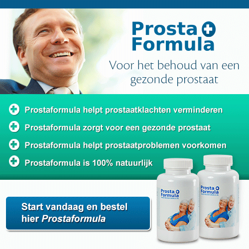 Prostaformula, gewoon blijven presteren
